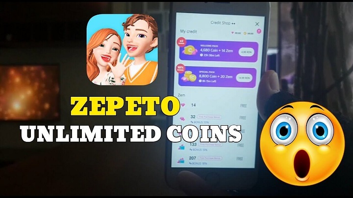 Zepeto Unlimited money, coins