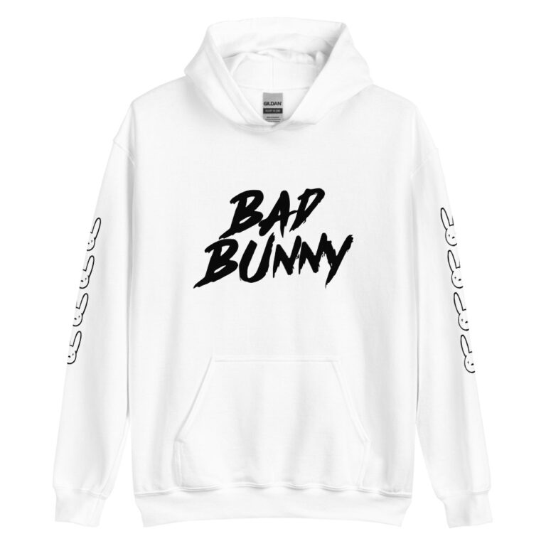 white hoodie fashion