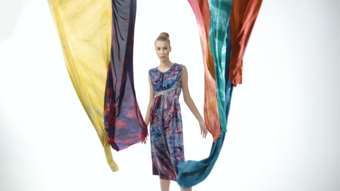 Russian fashion blogger in New York