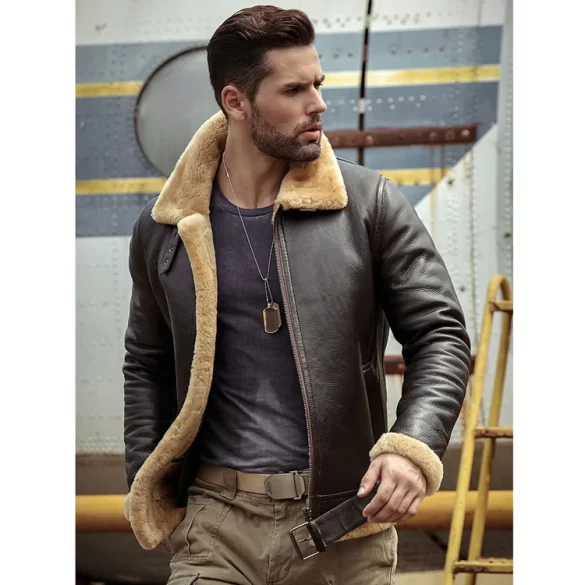 men wearing original b3 bomber jacket