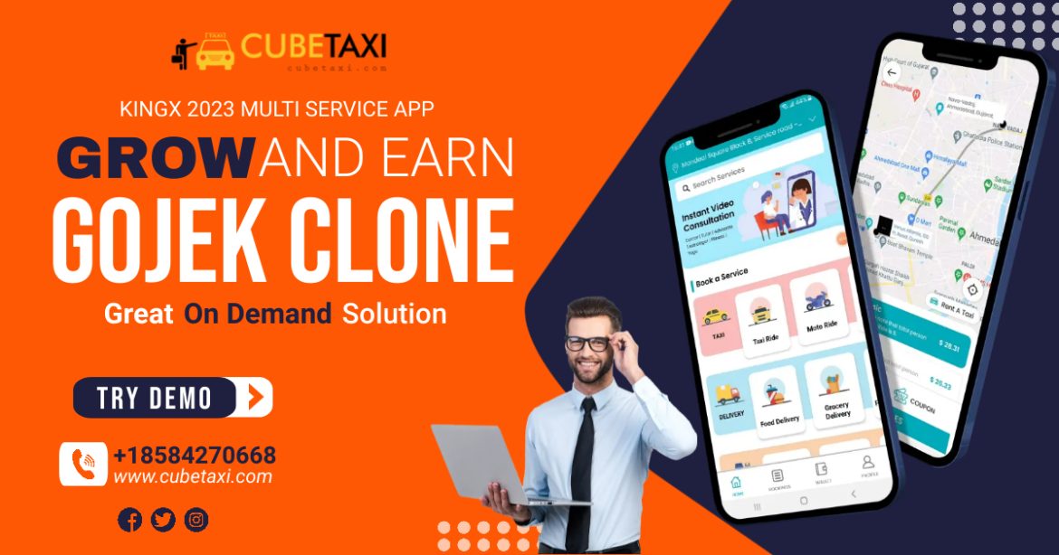 Cubetaxi Gojek Clone App gojek clone script