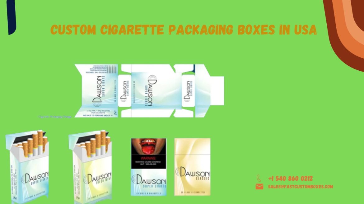 A image of Custom Cigarette Packaging Boxes in USA