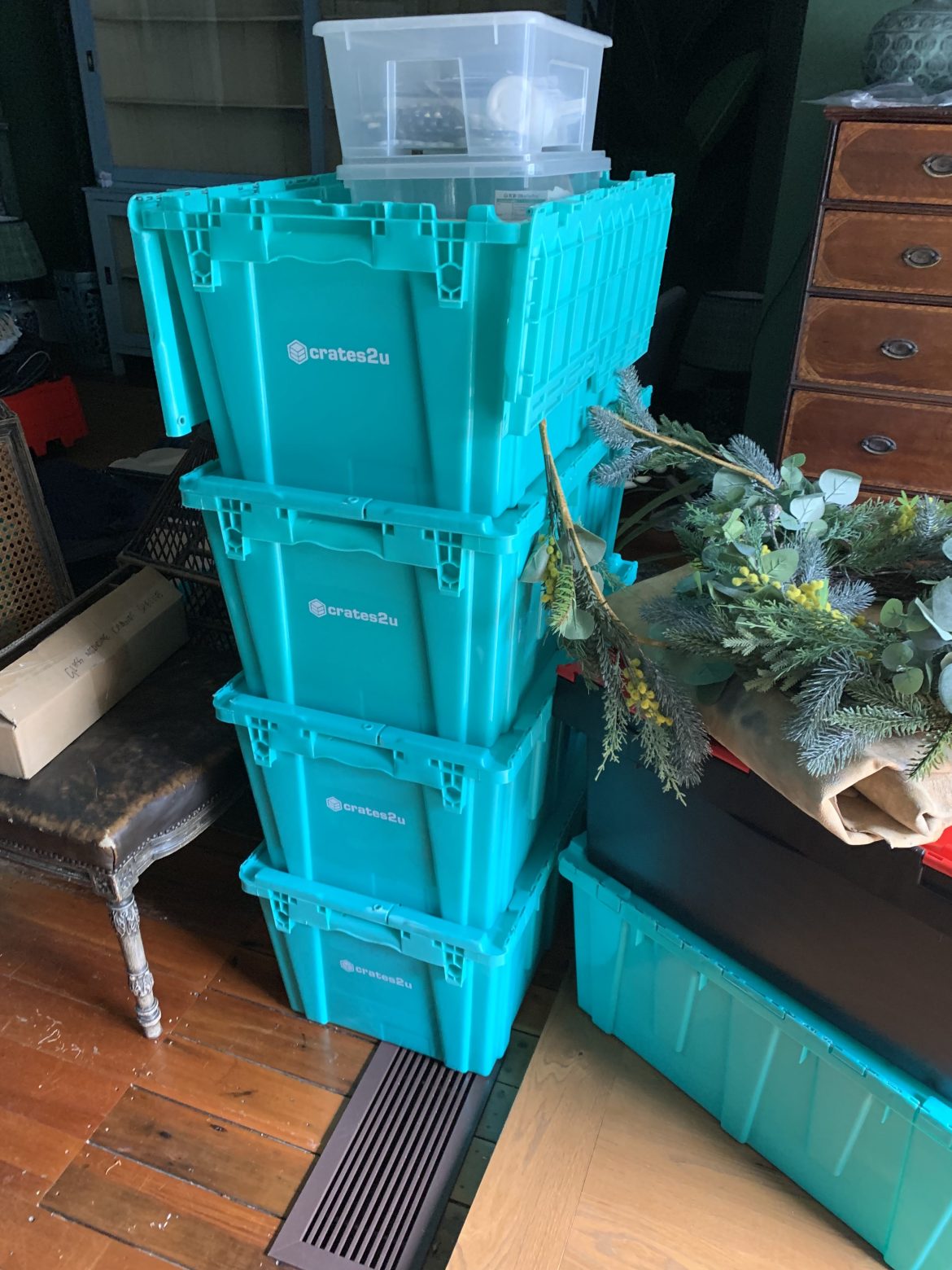 Plastic moving boxes Sydney