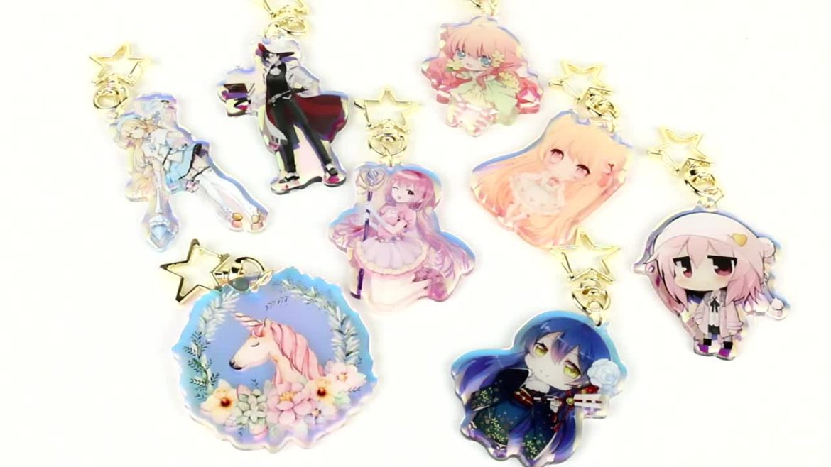 Vograce Custom 3D Dakimakura Keychains Vograce Custom 3D Dakimakura Keychains