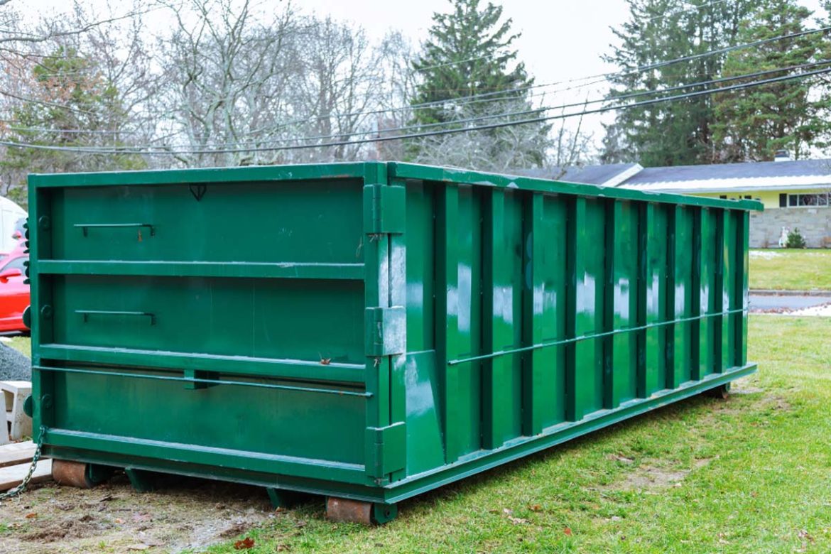homeguide-brand-new-30-yard-dumpster-rental-for-landscaping-and-tree-removal-project Dumpster Rental