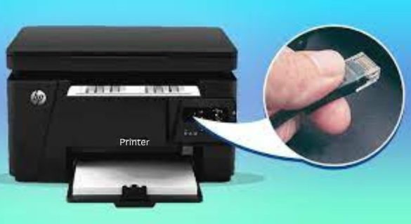 hp printer showing offline