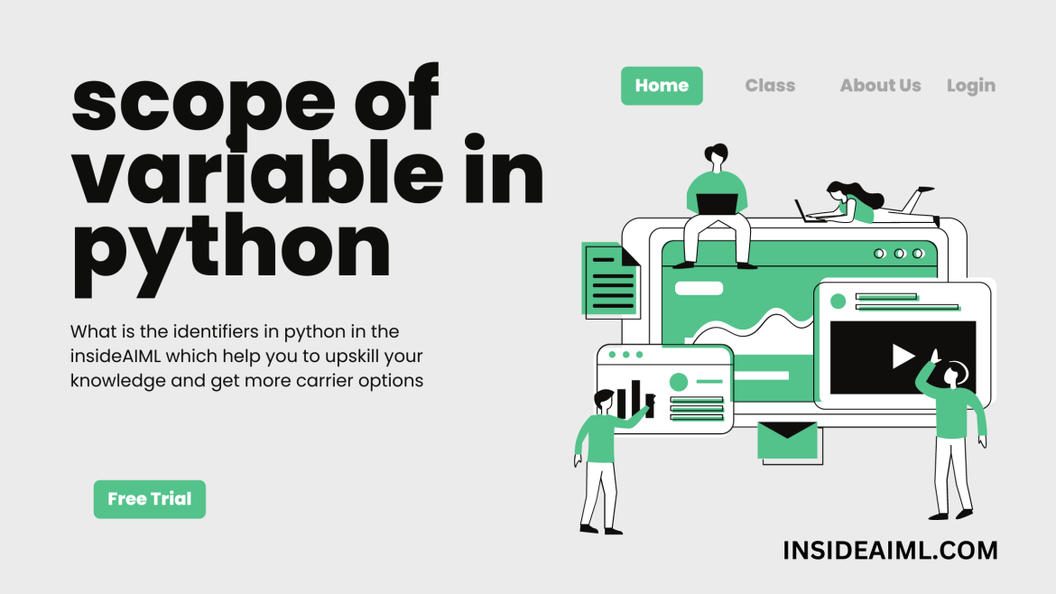 scope of variable in python (4) scope of variable in python