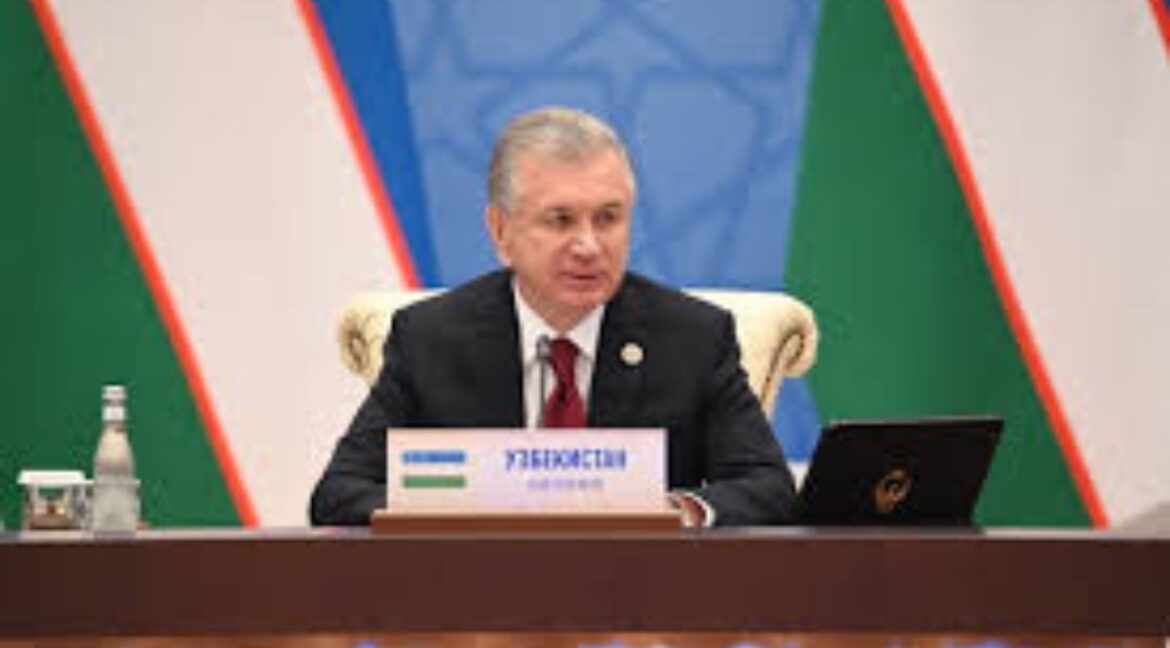 President Shavkat Mirziyoyev