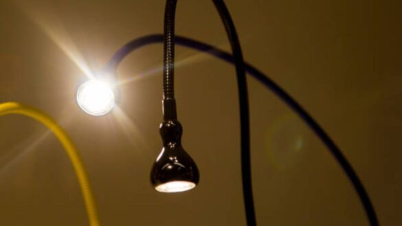 of a flexible lamp dan word